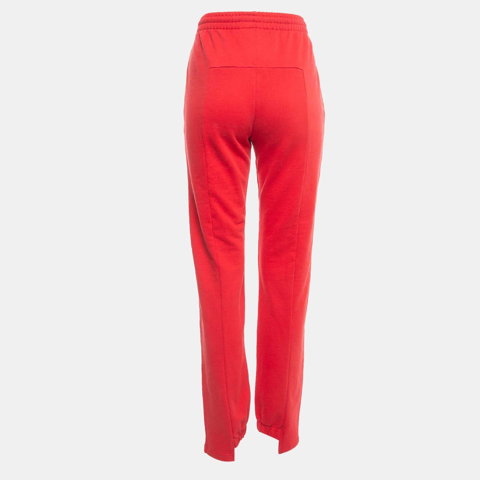 

Vetements Red Jersey Sweatpants