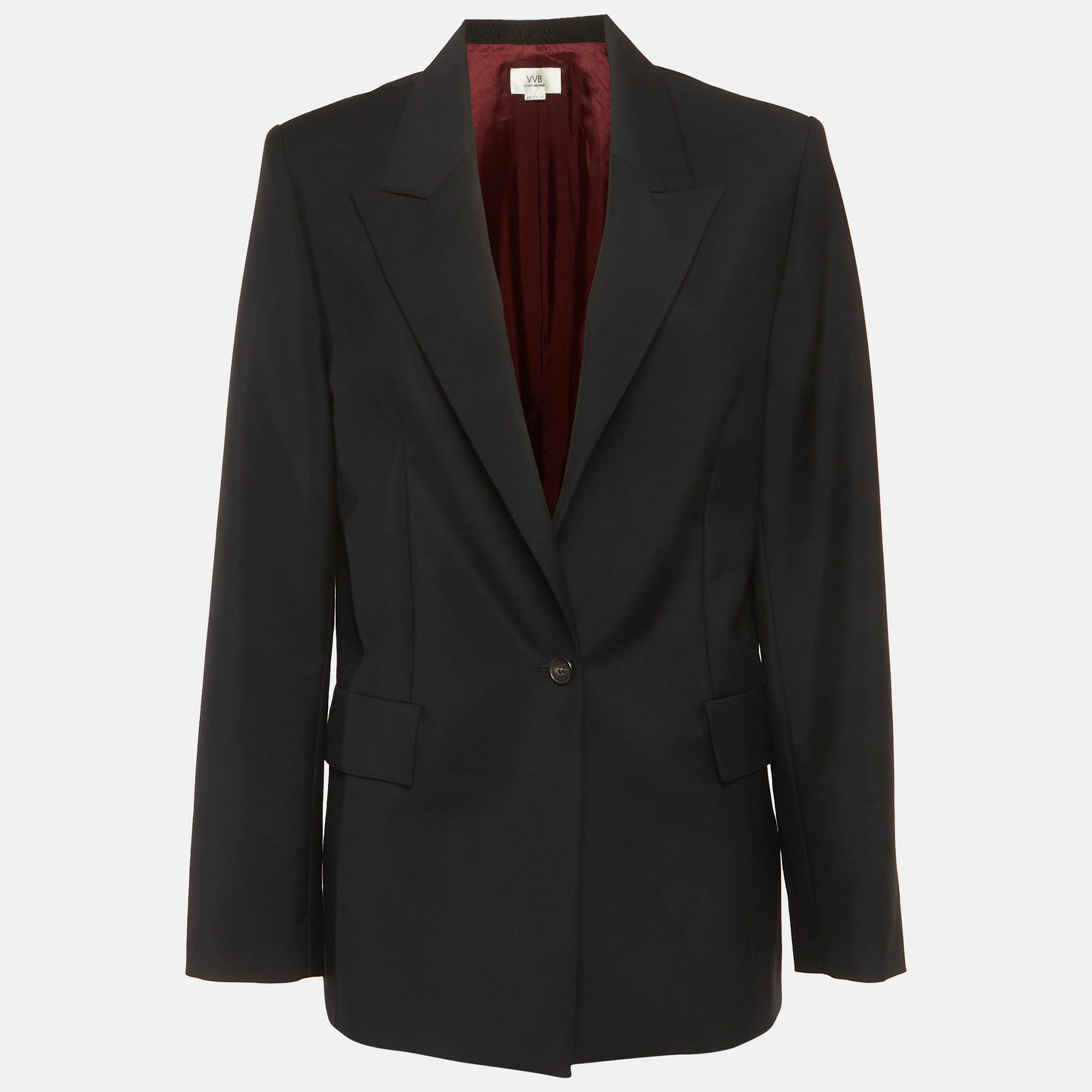 

Victoria Victoria Beckham Black Wool Tailored Blazer M