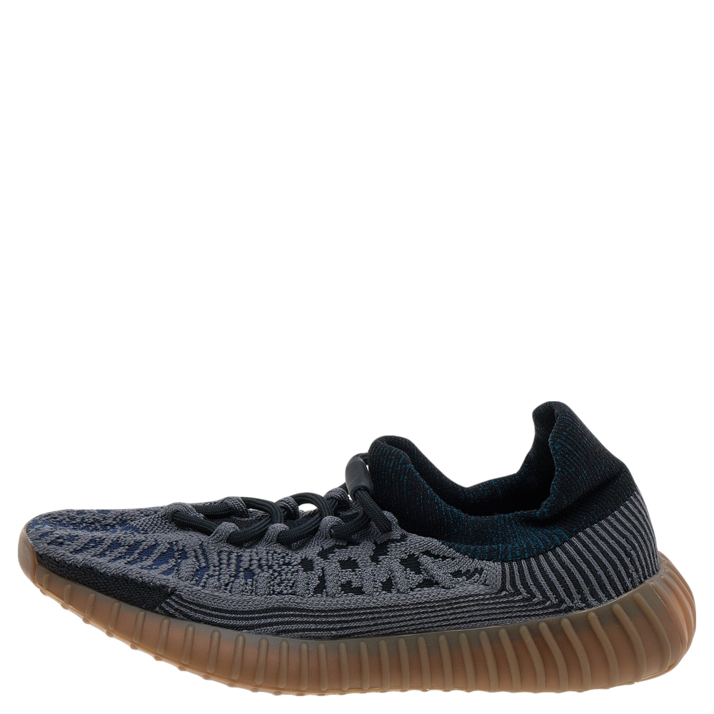 

Yeezy x Adidas Blue Knit Fabric Boost 350 V2 CMPCT Slate Blue Sneakers Size 40 2/3