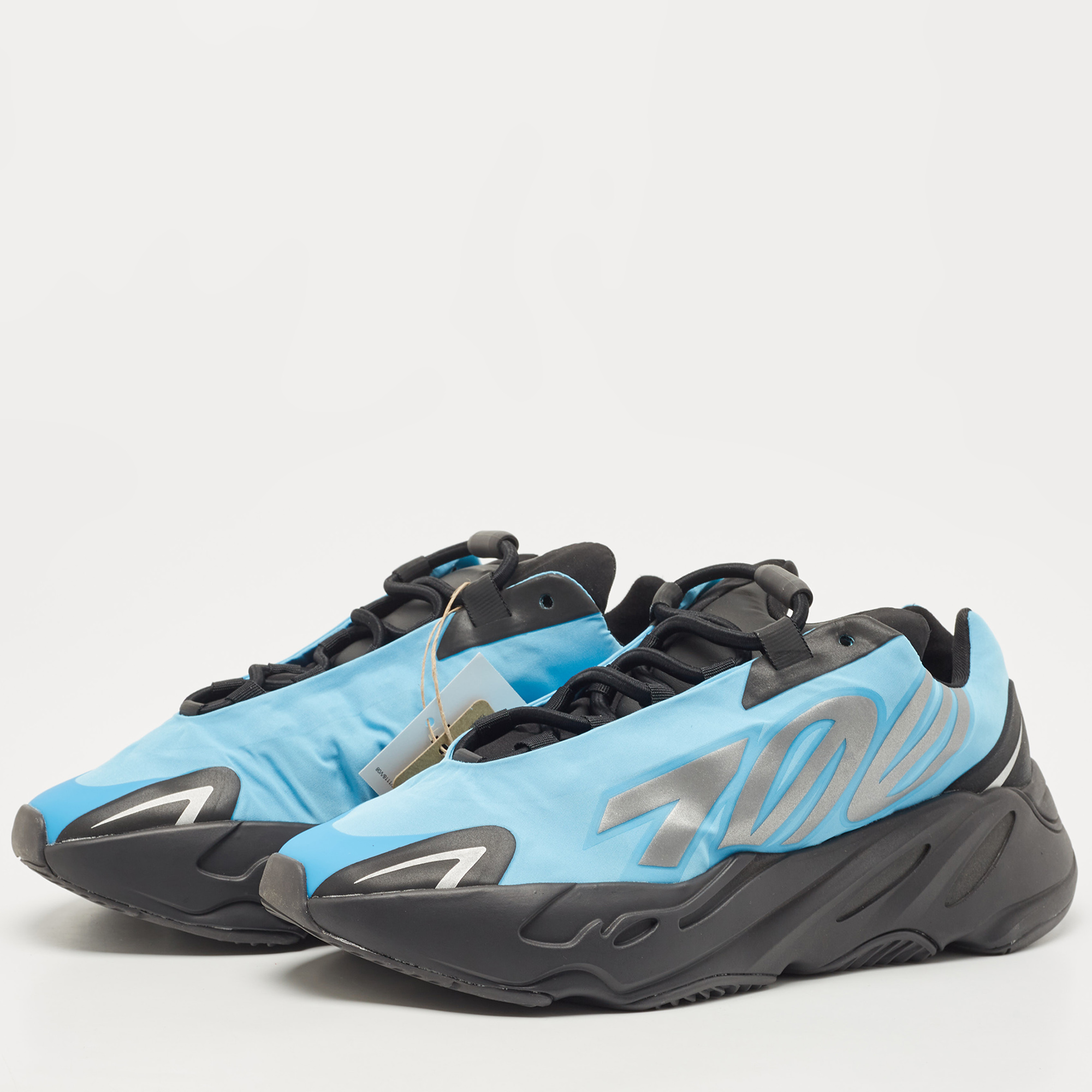 

Yeezy x Adidas Blue/Black Nylon Boost 700 MNVN Sneakers Size 39 1/3