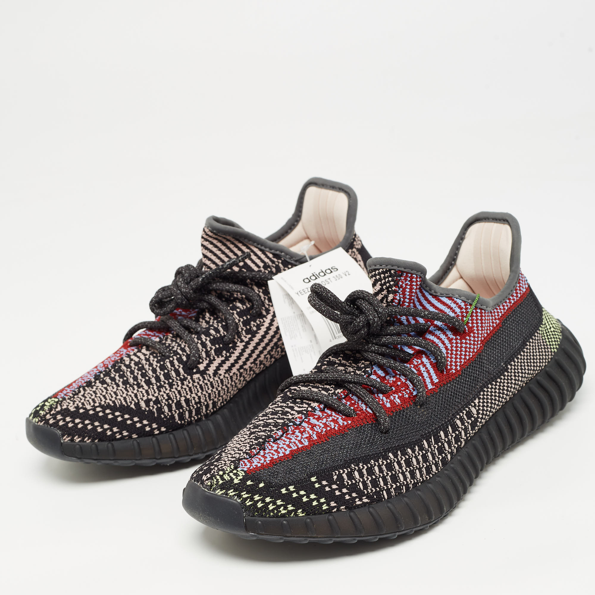 

Yeezy x Adidas Multicolor Knit Fabric Boost 350 V2 Yecheil (Non-Reflective) Sneakers Size 40 2/3
