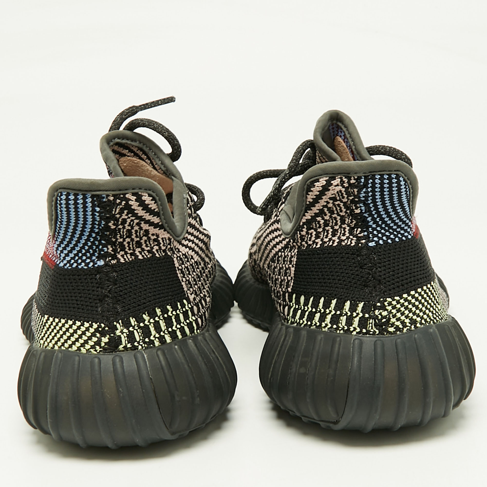 Yeezy x Adidas Multicolor Knit Fabric Boost 350 V2 Yecheil (Non-Reflective) Sneakers Size 39 1/3 