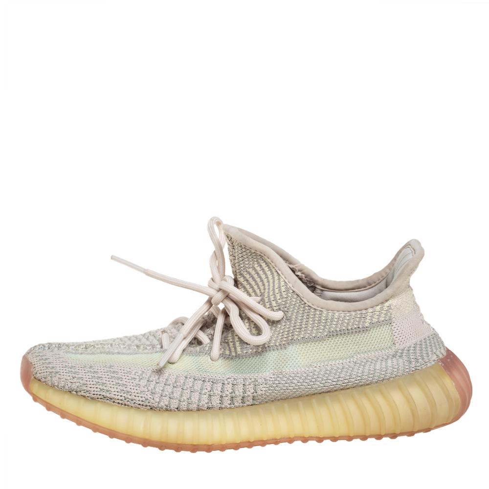 

Yeezy x Adidas Boost 350 V2 Lundmark Non-Reflective Sneakers Size, Beige