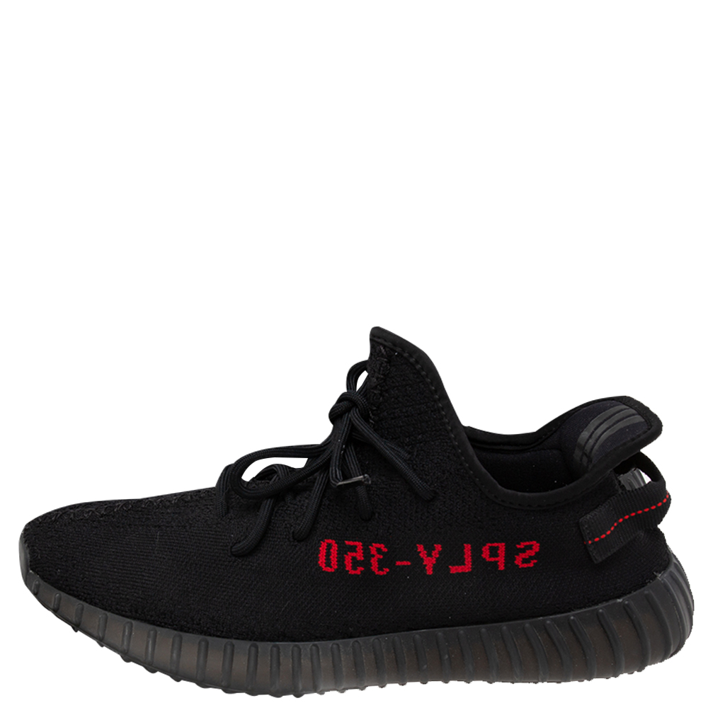 

Yeezy x adidas Black Knit Fabric Boost 350 V2 Sneakers Size 45 1/3