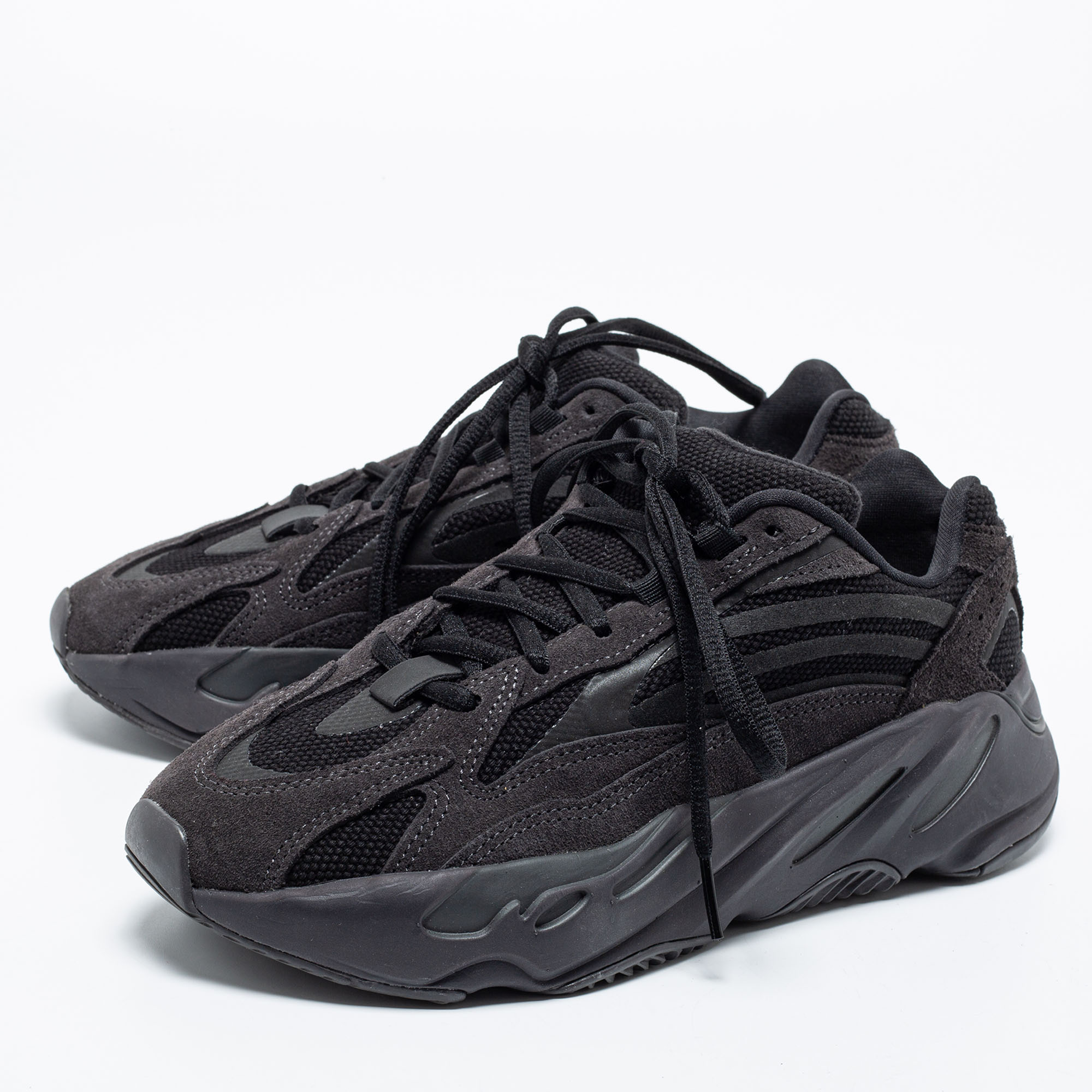 

Yeezy x Adidas Black Suede And Fabric Yeezy 700 Sneakers Size 38 2/3