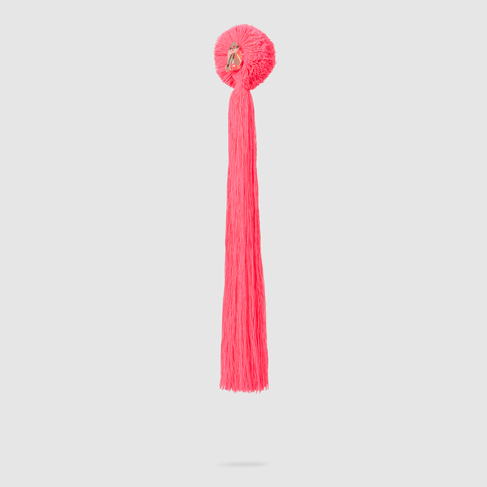 

YULIYA MAGDYCH Pink Long Tassel Earrings