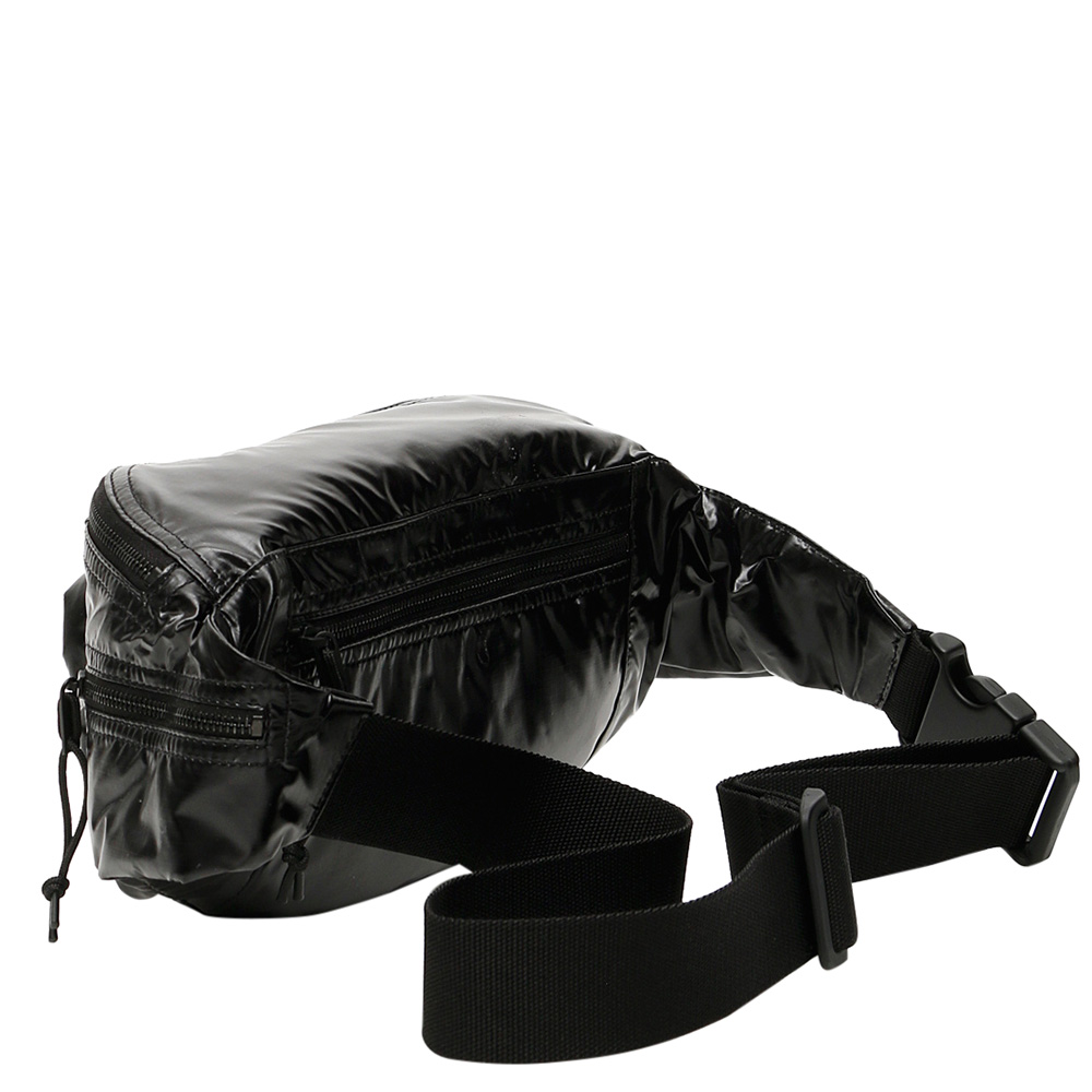 

Saint Laurent Black Logo Nylon Belt Bag