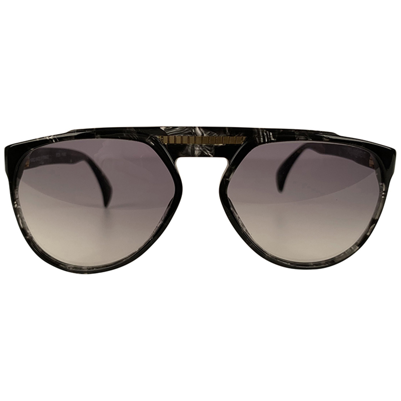 

Saint Laurent Vintage Black 8726 P093 Marbled Sunglasses