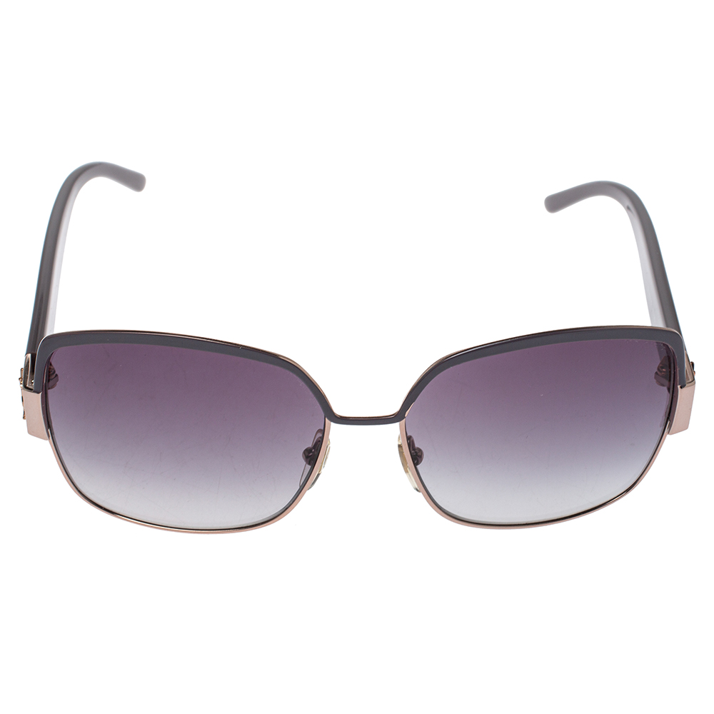 

Yves Saint Laurent Rose Gold/Grey Gradient YSL 6301/S Square Sunglasses