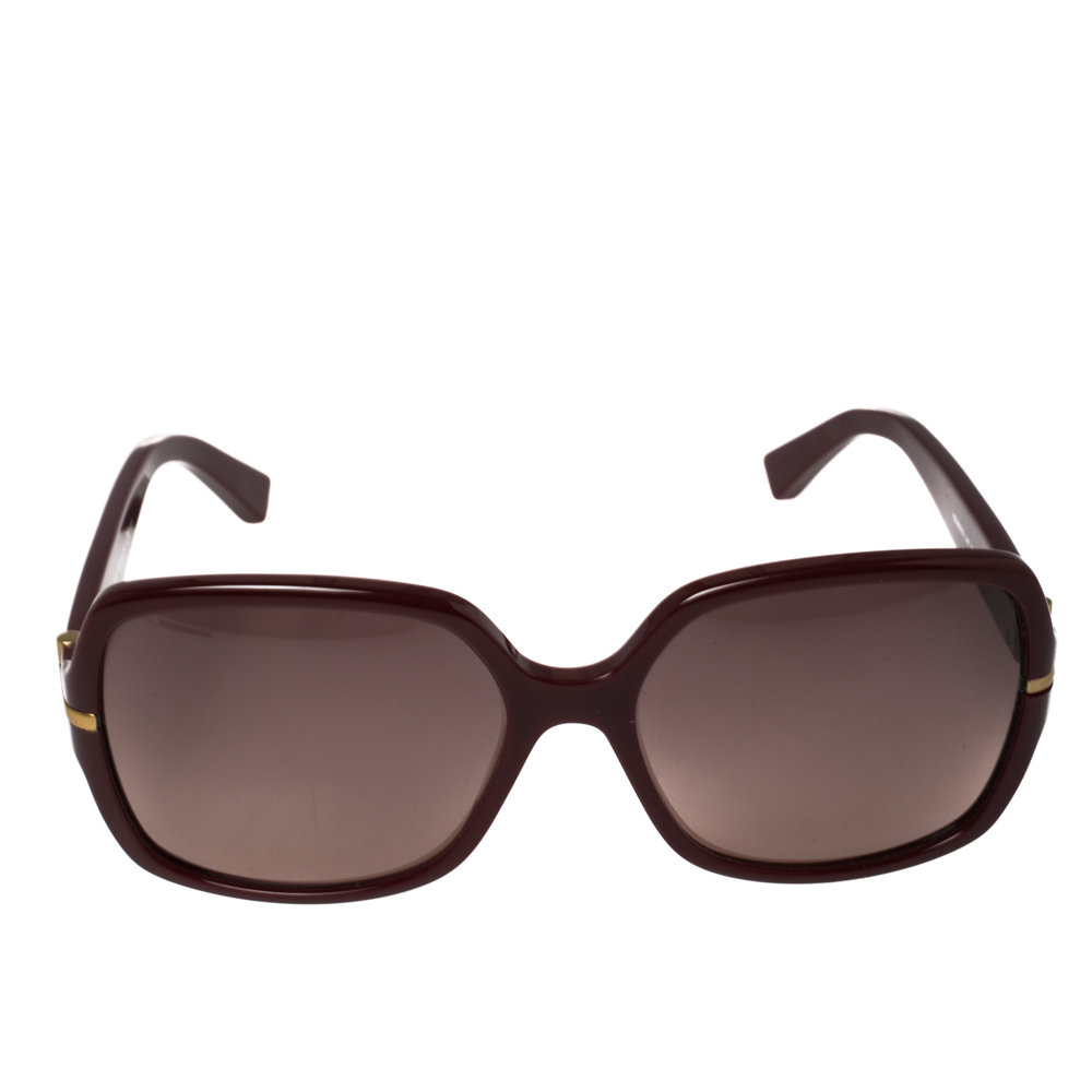 

Yves Saint Laurent Bordeaux / Burgundy YSL6307/S Square Sunglasses