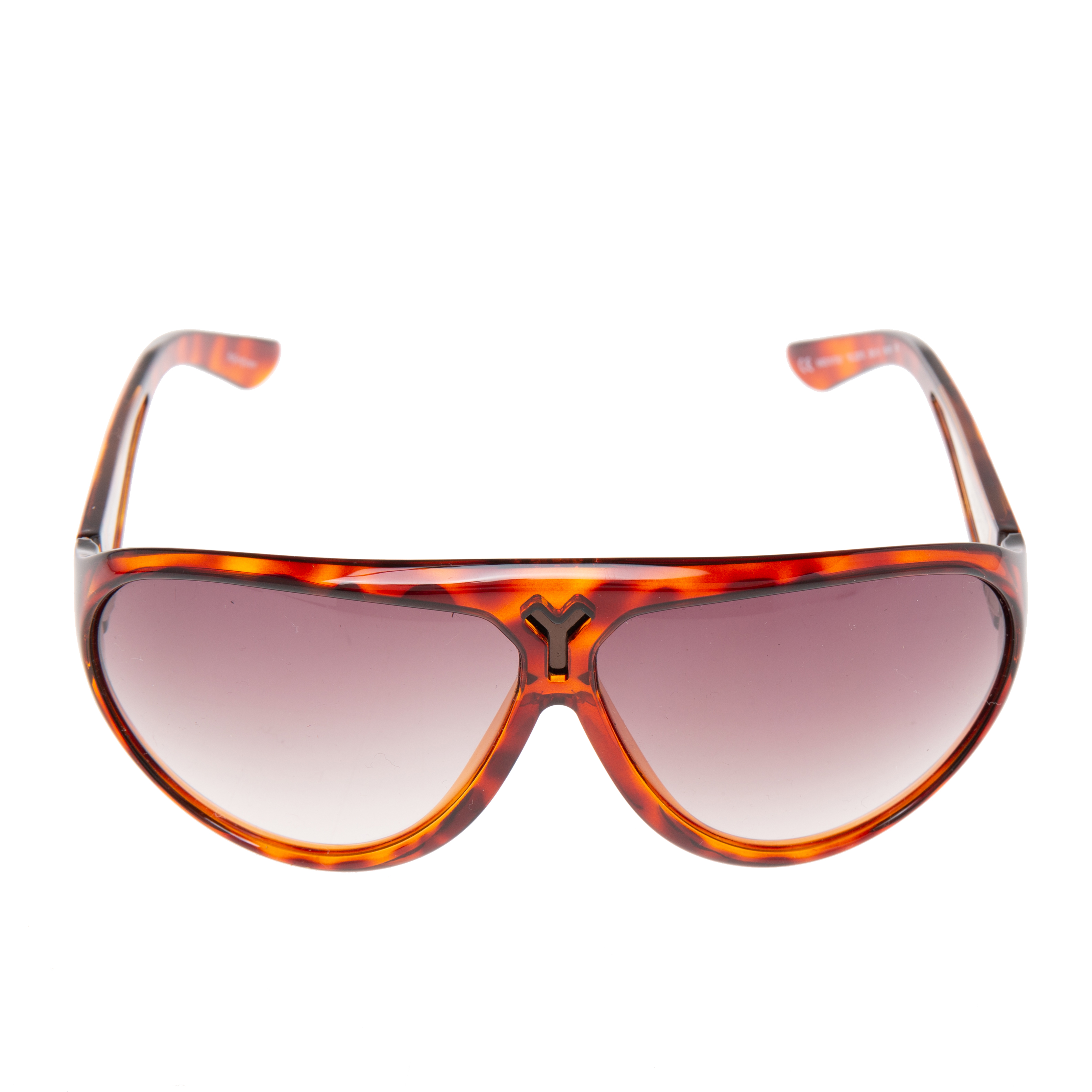 

Yves Saint Laurent Brown YSL 2237/S Oval Gradient Sunglasses