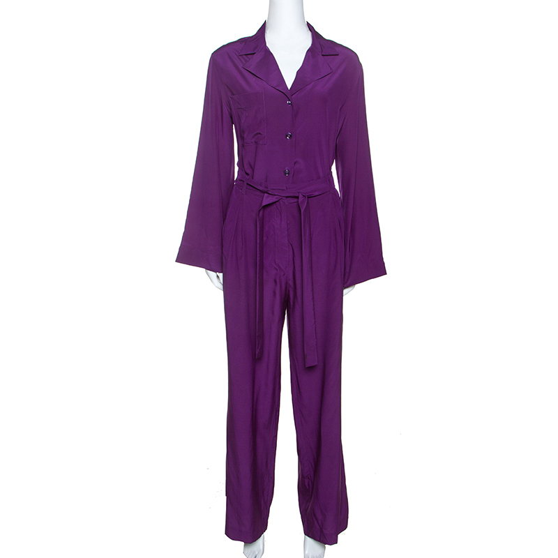silk jumpsuit pajamas