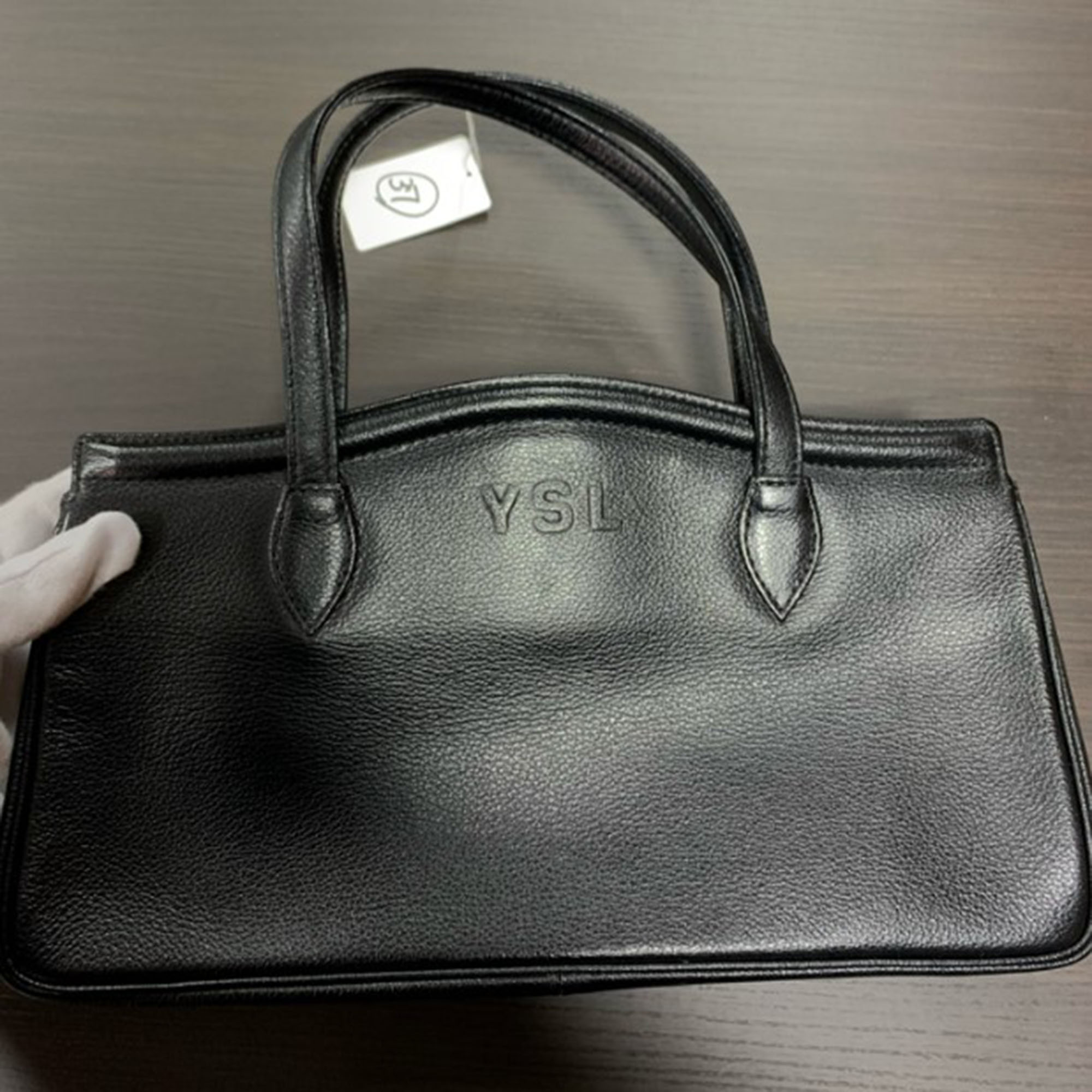 

Yves Saint Laurent Black Leather Bag