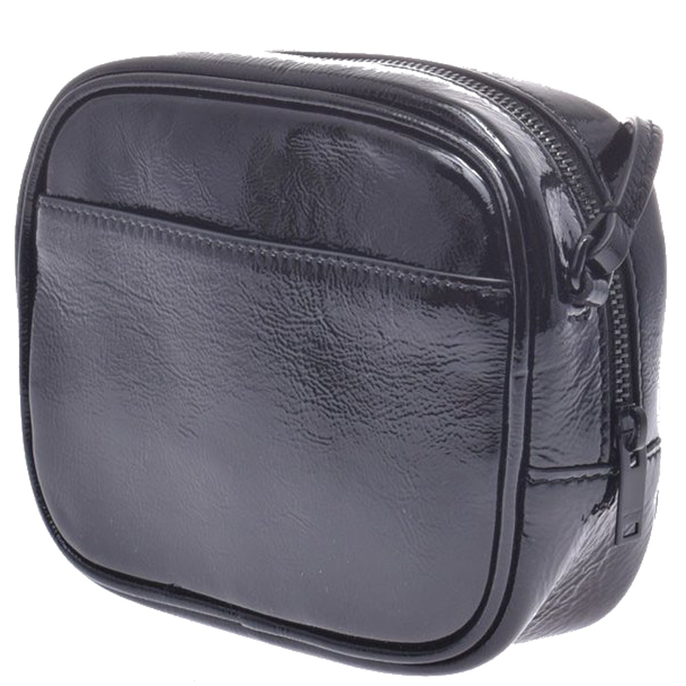 

Saint Laurent Black Enamel/Sequin Mini Shoulder Bag