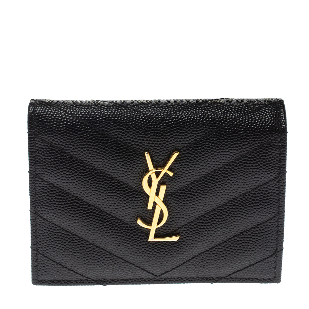 ysl wallet women