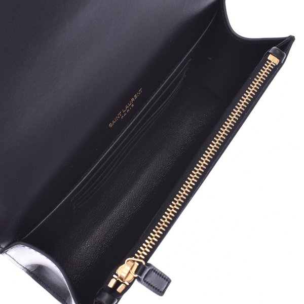 

Yves Saint Laurent Black Leather Kate Belt Bag