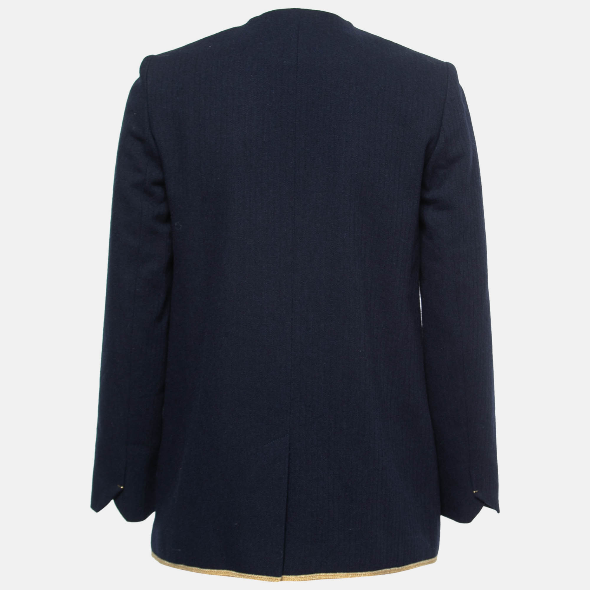 

Zadig and Voltaire Deluxe Navy Blue Wool-Blend Ville Jacket