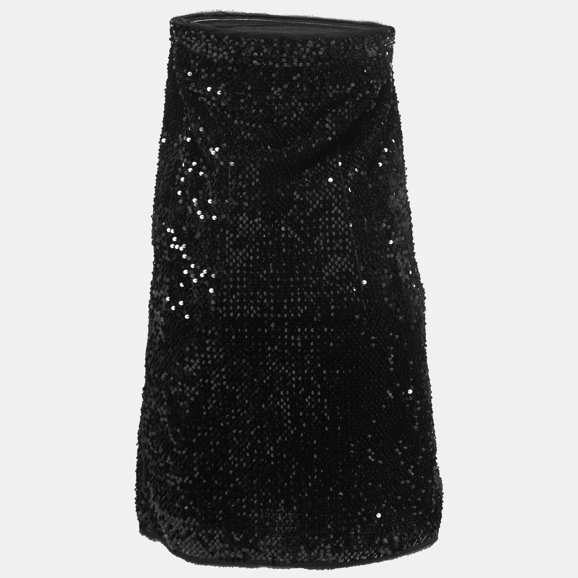 

Zadig and Voltaire Black Sequined Raleg Tube Mini Dress