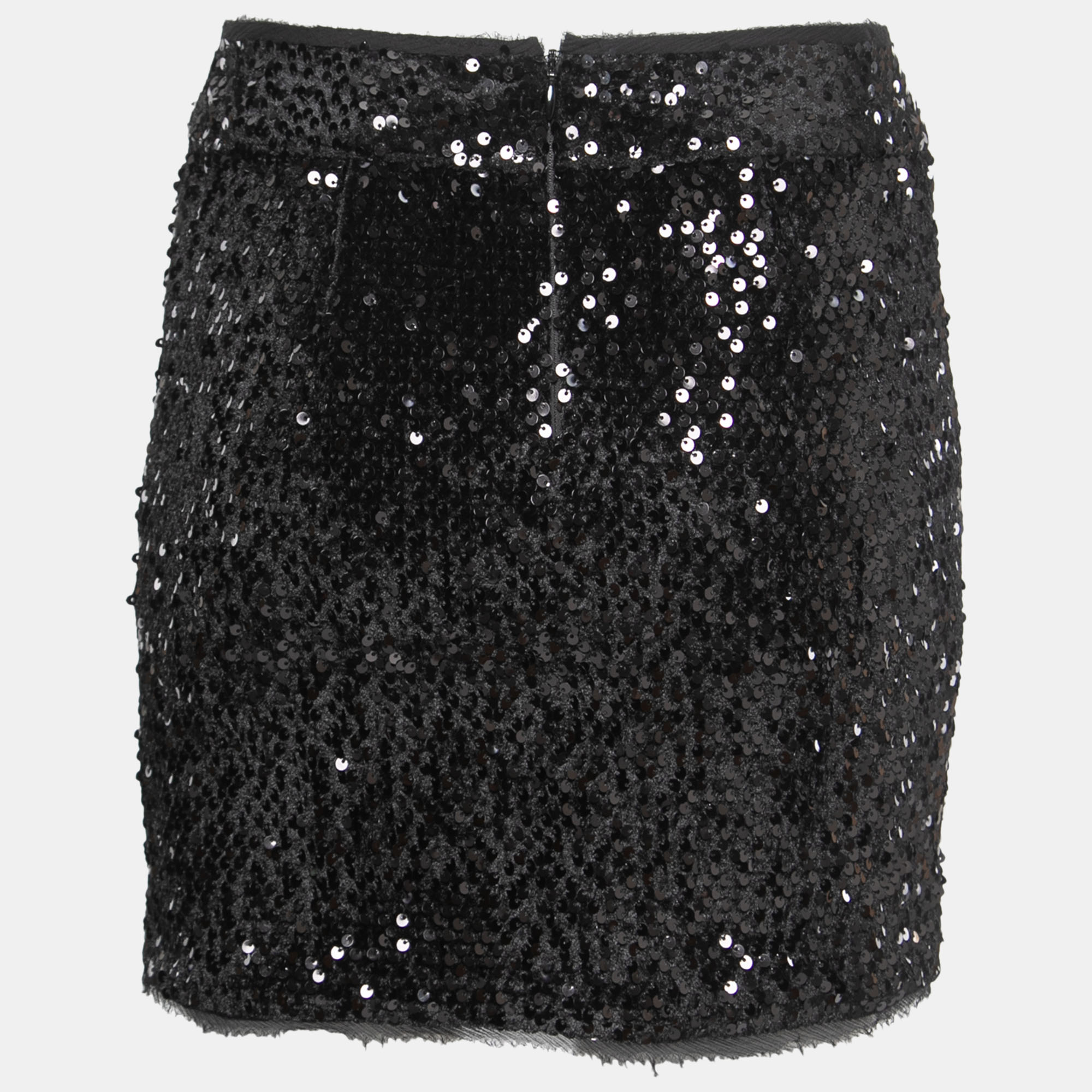 

Zadig & Voltaire Black Sequined Mini Skirt