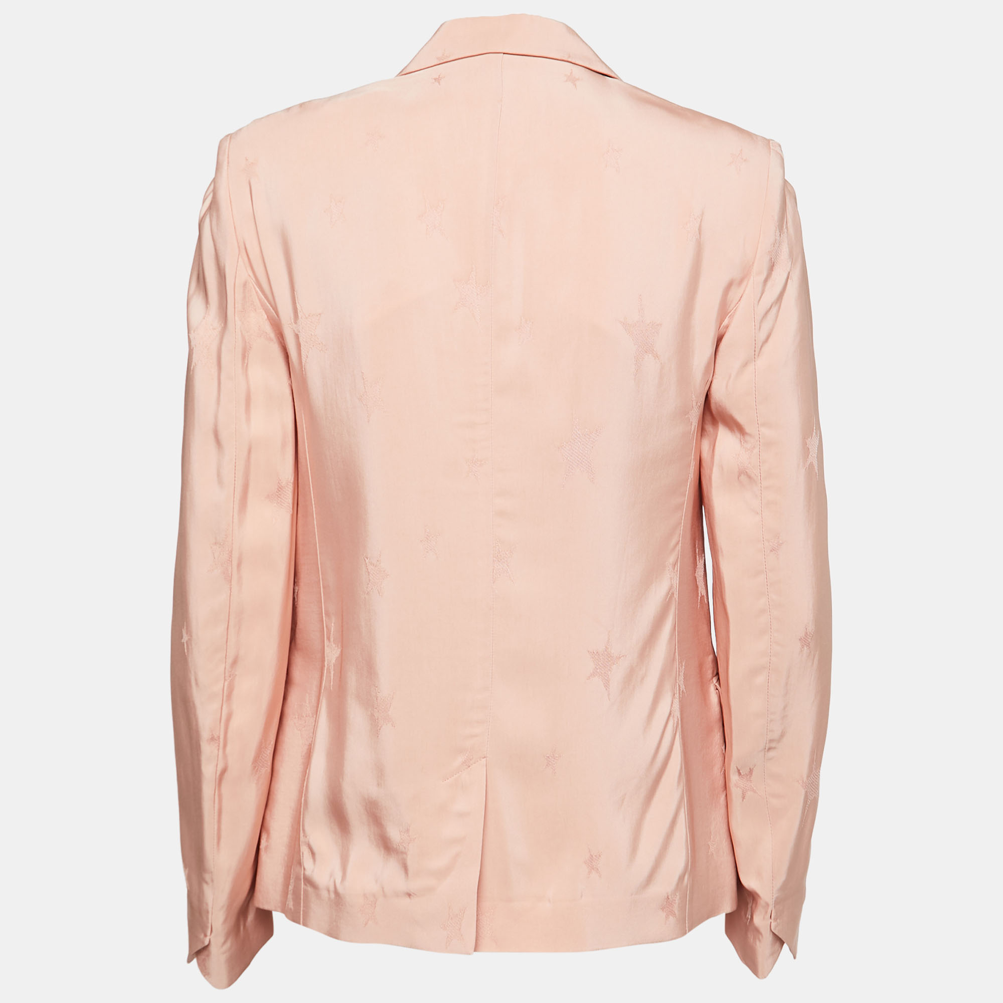 

Zadig and Voltaire Pink Star Jacquard Single-Breasted Blazer