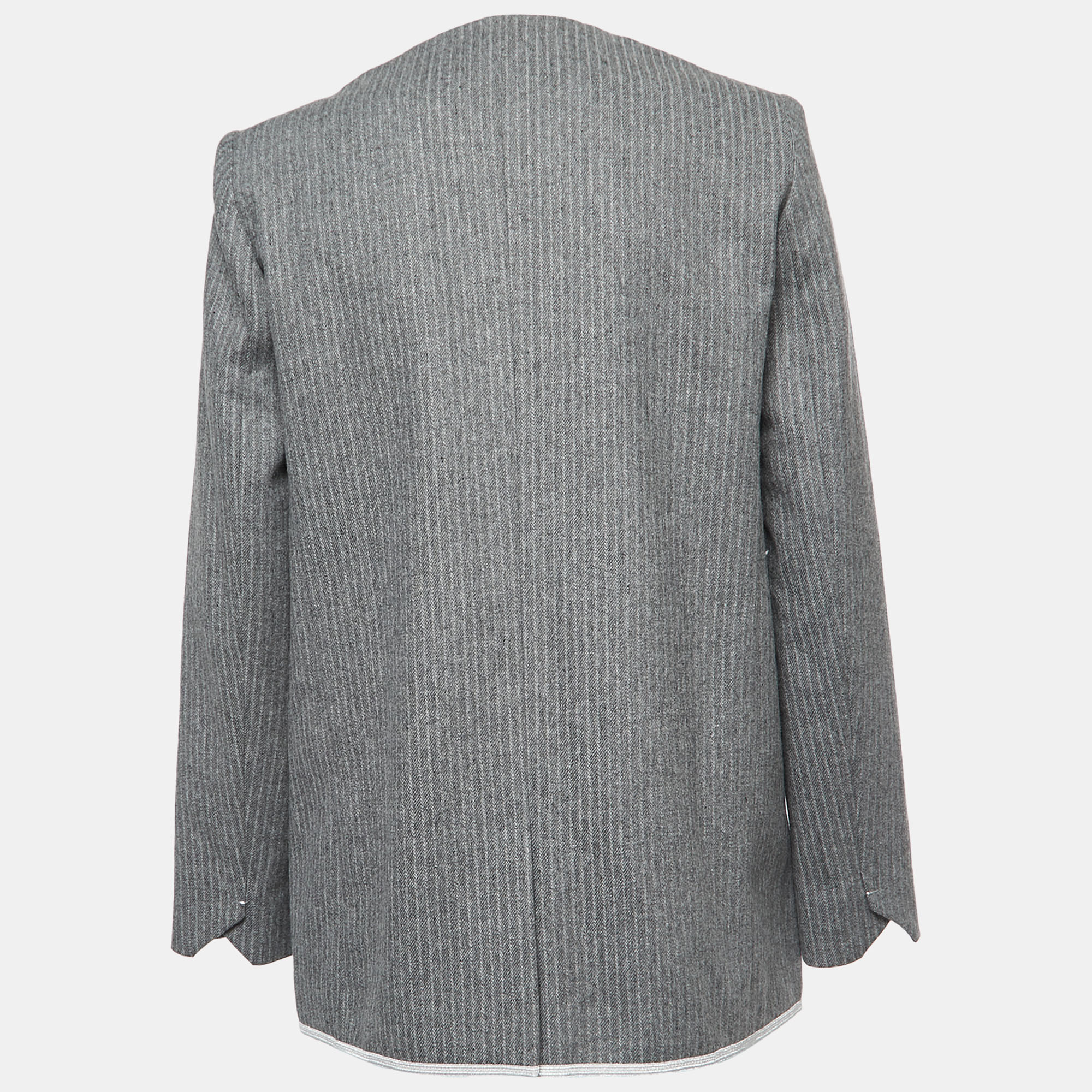 

Zadig & Voltaire Grey Patterned Wool Blend Jacket