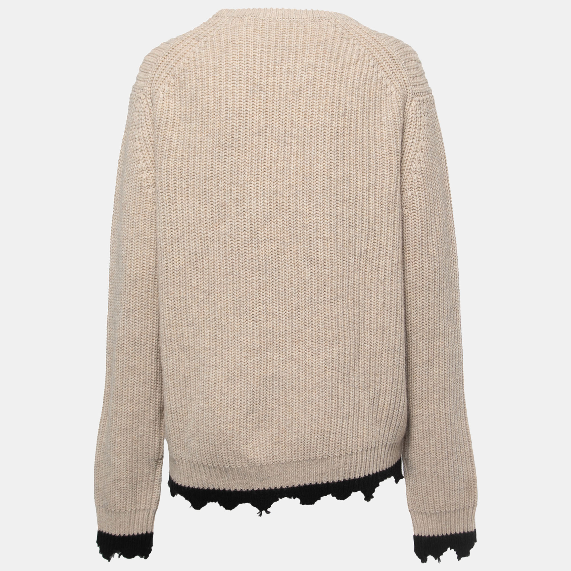 

Zadig & Voltaire Beige Wool Blend Knitted Sweater