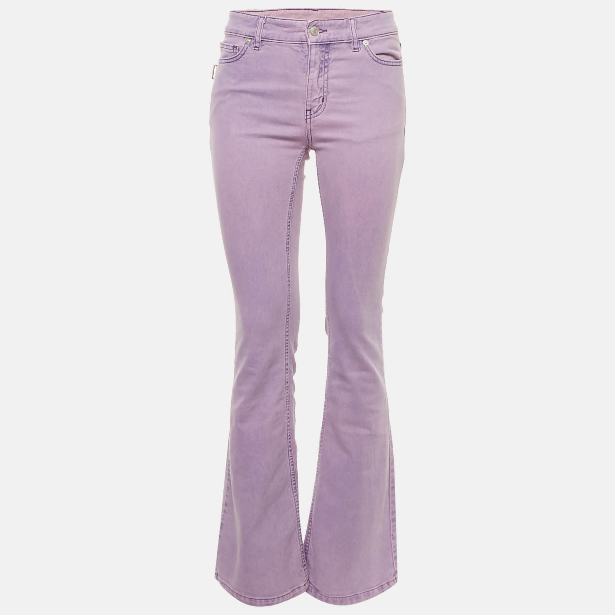 

Zadig & Voltaire Purple Denim Flared Jeans M Waist 30"