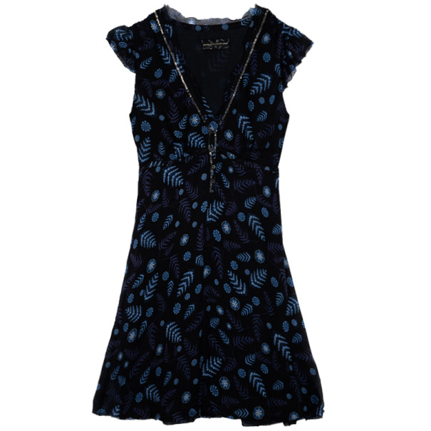 Pre Owned Zadig & Voltaire Luxe Printed Dress L