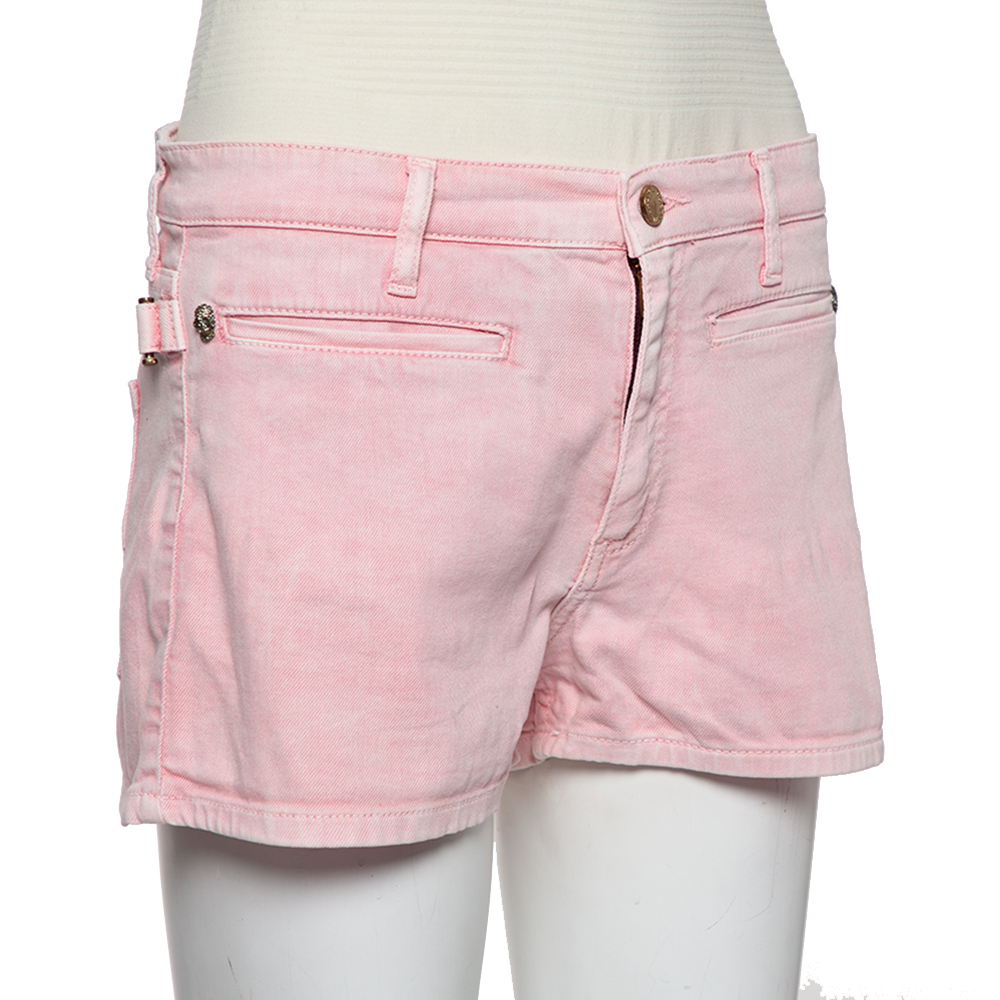 

Zadig and Voltaire Pink Denim Shorts M