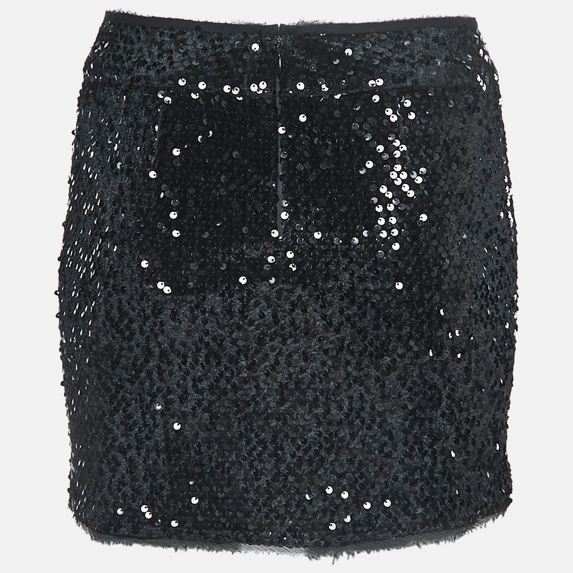 

Zadig & Voltaire Black Sequined Mini Skirt