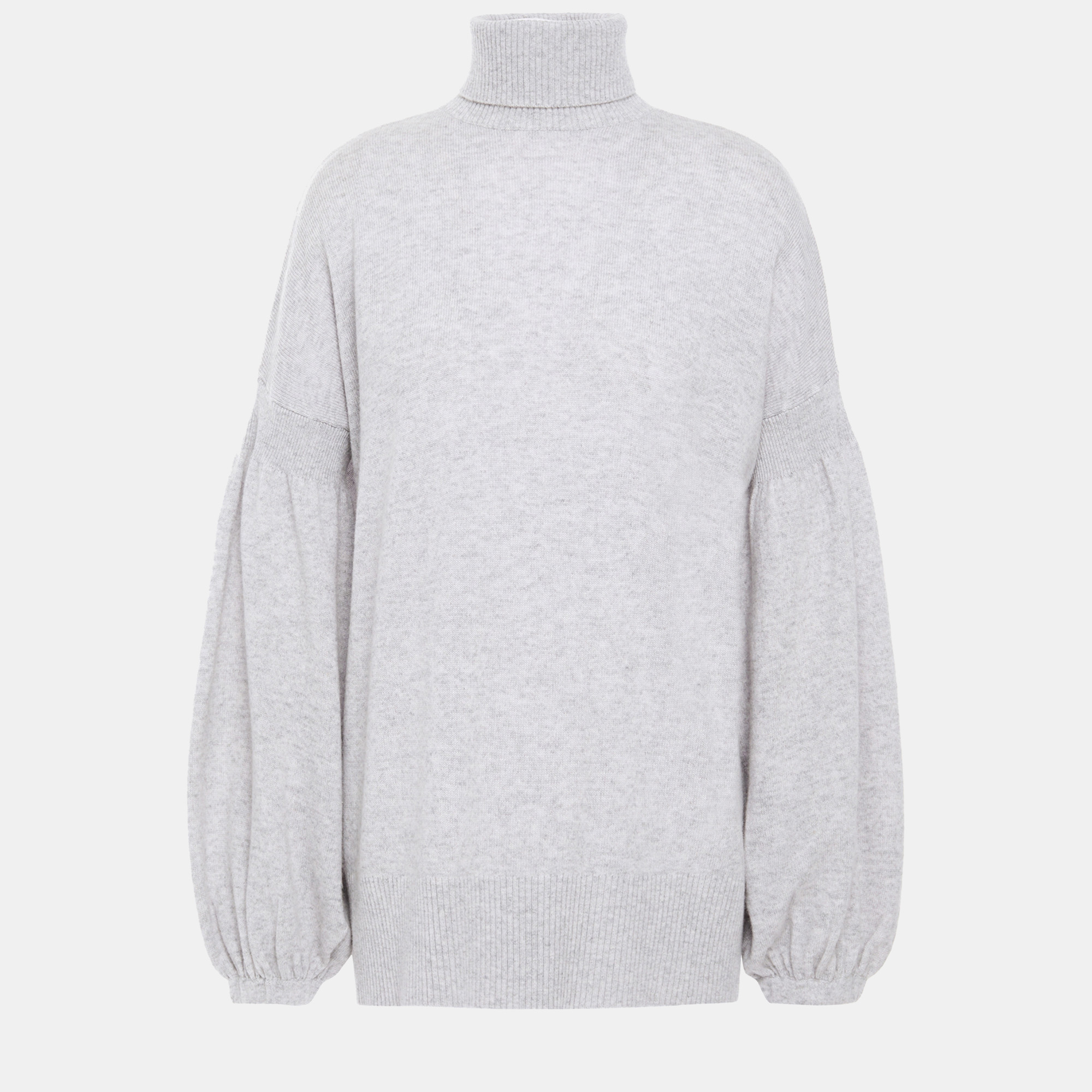 

Zimmermann Grey Merino Wool Turtleneck Sweater S