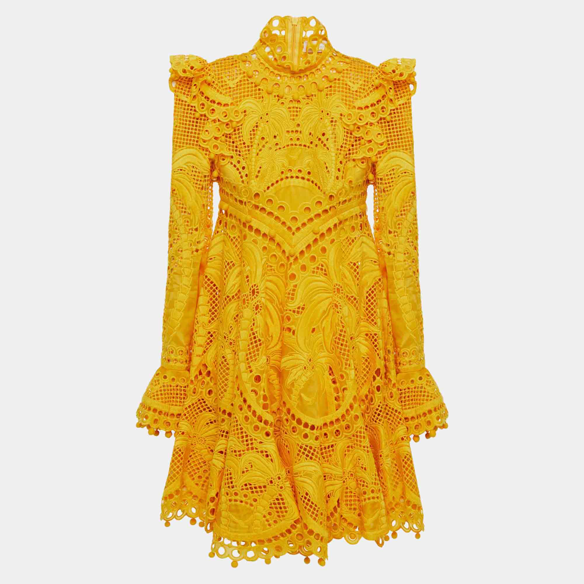 

Zimmermann Silk Mini Dress, Yellow