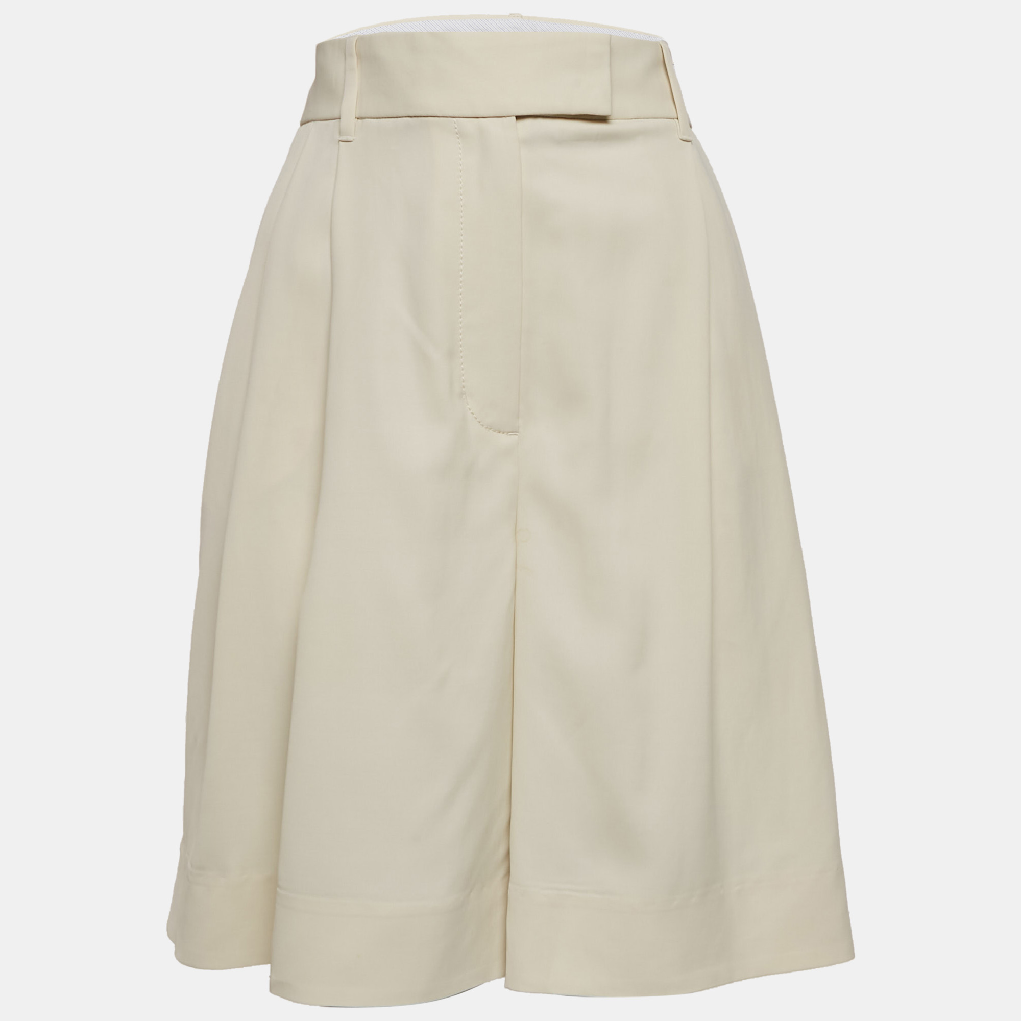 

Zimmermann Beige Wool Blend Pleated Short L