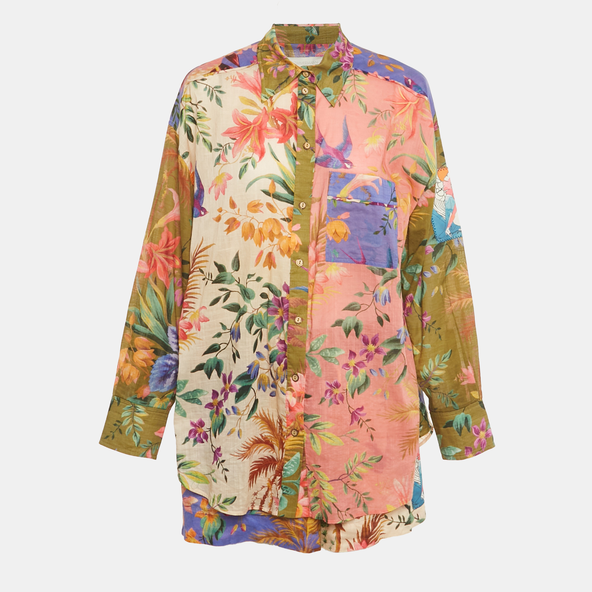 

Zimmermann Multicolor Printed Cotton Tropicana Set M