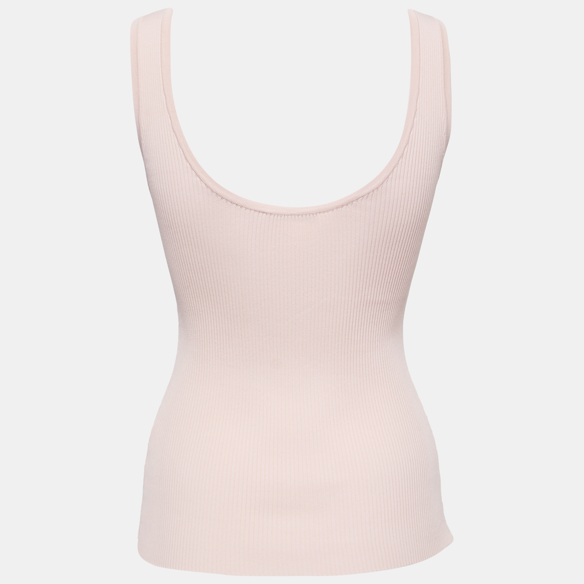 

Zimmermann Pink Rib Knit Anneke Tank Top