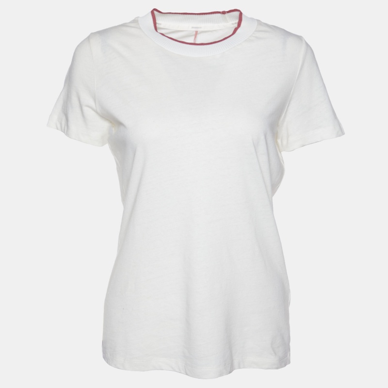 

Zimmermann Linen Short Sleeved Top, White