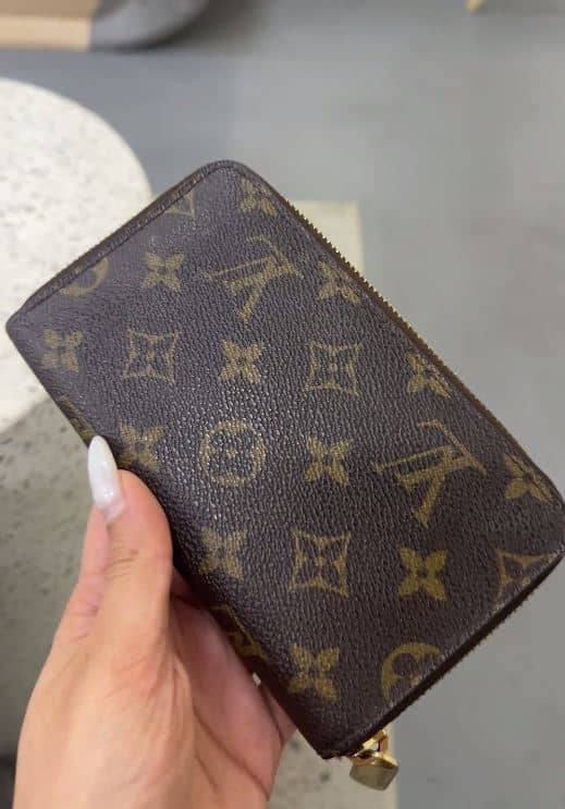 Louis Vuitton Monogram Canvas Zippy Wallet